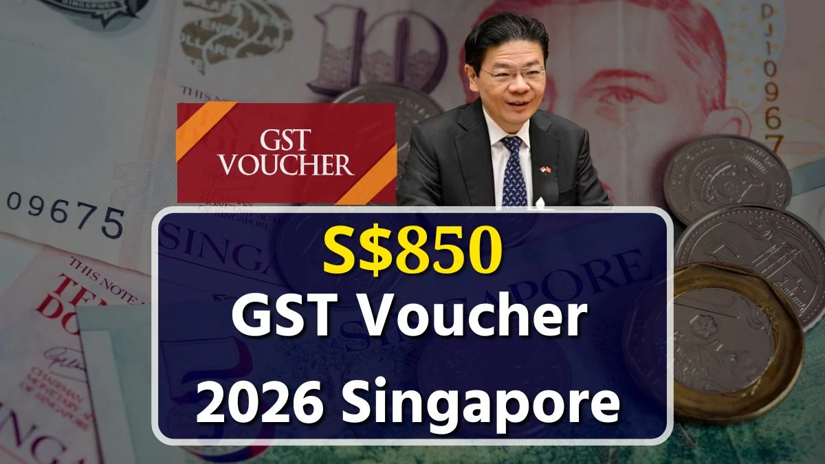 S$850 GST Voucher 2026 Singapore: MediSave, U-Save, and S&CC rebates. Check eligibility